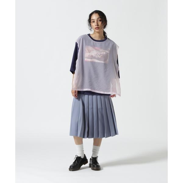 neuron／にゅうろん／レイヤードかまたくん＆ゴンザレスTシャツ