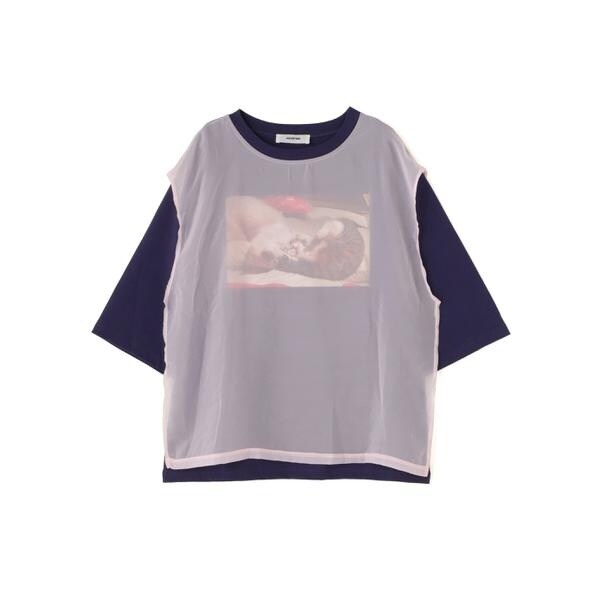neuron／にゅうろん／レイヤードかまたくん＆ゴンザレスTシャツ