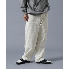 DankeSchon／ダンケシェーン／W KNEE PAINTER COUDUROY PANTS