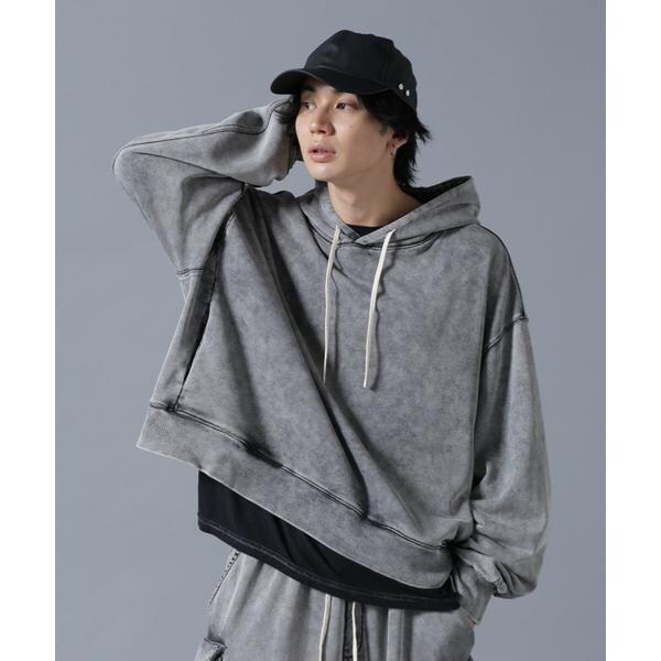 【DankeSchon】ダンケシェーン/CHEMICAL SWEAT NOSLEEVE HOODIE DankeSchon/ダンケシェーン/CHEMICAL SWEAT NOSLEEVE HOODIE