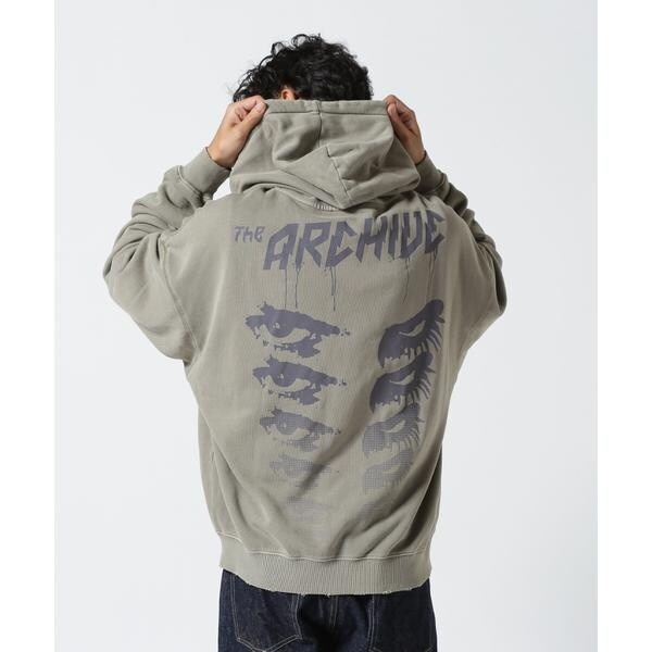 【DankeSchon】ダンケシェーン/SPRAYED SWEAT ZIP HOODIE DankeSchon/ダンケシェーン/SPRAYED SWEAT ZIP HOODIE | L.H.P