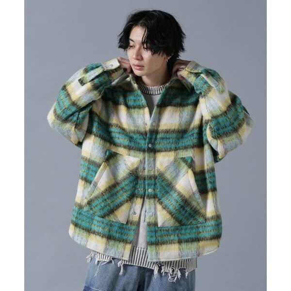 DankeSchon/ダンケシェーンBLIND HOOK SHAGY SHIRT DankeSchon／ダンケシェーン／BLIND HOOK SHAGY SHIRT