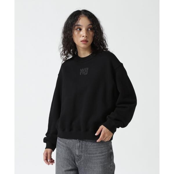 AlexanderWang／アレキサンダーワン／ESSENTIAL TERRY CREW SWEAT