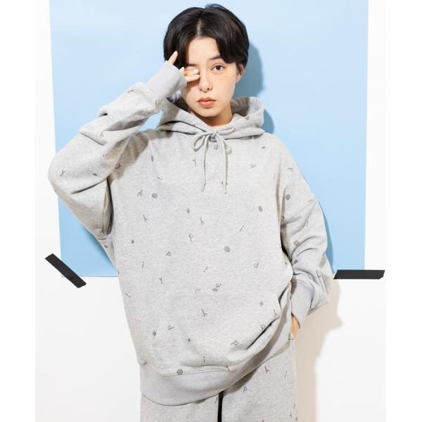 yipyip／イップイップ／MULTI PATTERN SWEAT HOODIE | エルエイチピー