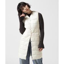 TAION／タイオン／V NECK LONG DOWN VEST