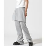 JICHOI COMFORT／ジチョイコンフォート／WAFFLE SLIM LAYERED PANT  
