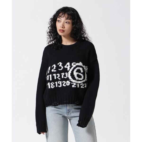 MM6 エムエムシックス マルジェラ ボリュームスリーブニット