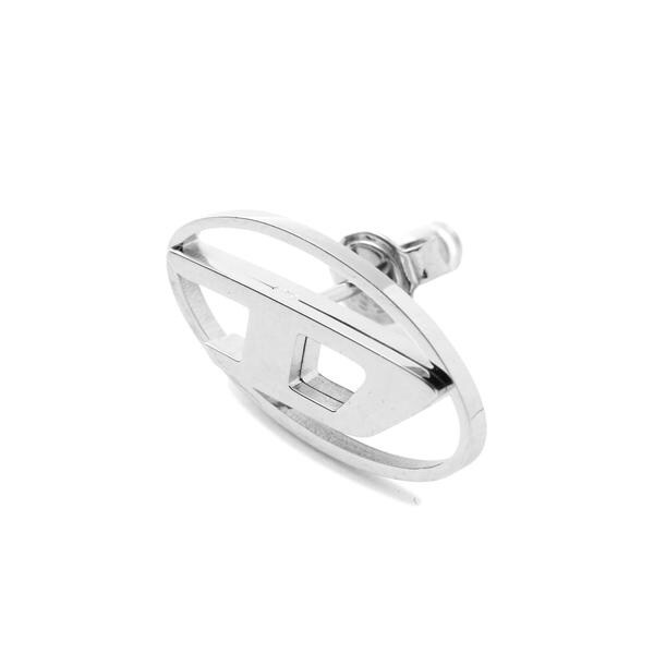 [}C]DIESEL^fB[[^LOGO EARRING/GGC`s[iLHPj AU[3