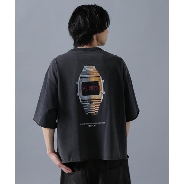 【 DankeSchon/ダンケシェーン】PIGMENT SPRAY MORTAL Tシャツ DankeSchon/ダンケシェーン/PIGMENT SPRAY S/S TEE MORTAL（T