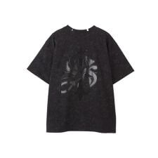 SUPPLIER／サプライヤー／Vintage Wash Pierced Cross Tee