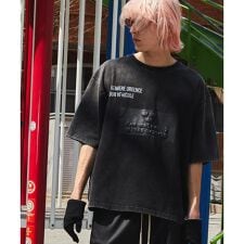 DankeSchon／ダンケシェーン／POWDER S／S TEE MILS SQUARE