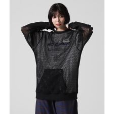 overprint／オーバープリント／MESH TEE