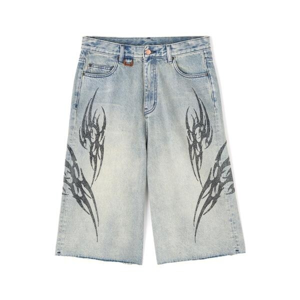 サプライヤー　Tribal Rhinestone Denim Shorts SUPPLIER】Tribal Rhinestone Denim Shorts | OUR BRAND