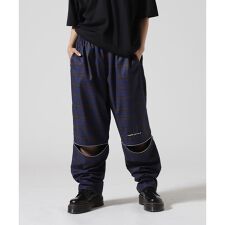 overprint／オーバープリント／SATAN KNEE ZIP PANTS