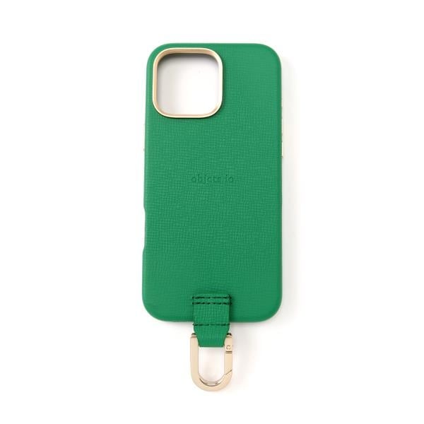 [�}���C]objcts.io�^�I�u�W�F�N�c�A�C�I�[�^iPhone CARABINER LEATHER CASE/�G���G�C�`�s�[�iLHP�j �O���[��