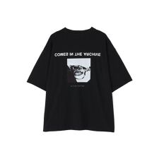 A4A／エーフォーエー／BLACK S／S TEE MOUTH