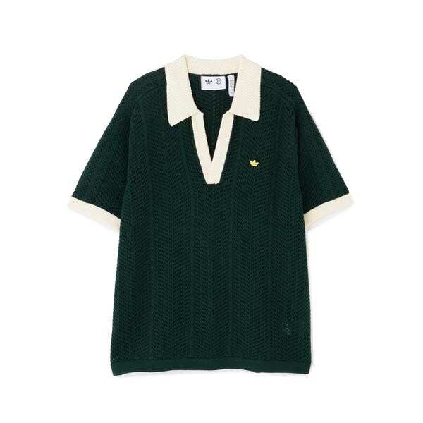  CLOT アディダス クロット ニット ポロシャツ L adidas Originals×CLOT／アディダスオリジナルス×クロット／KNIT POLO