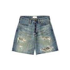 SUGARHILL／シュガーヒル／DAMAGED MODERN DENIM PANTS SHORTS