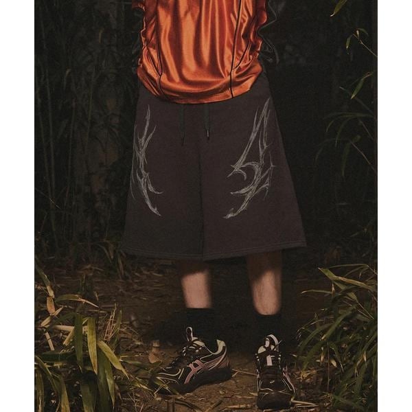 NOT4NERD／ノットフォーナード／TRIBAL BERMUDA SWEAT SHORTS
