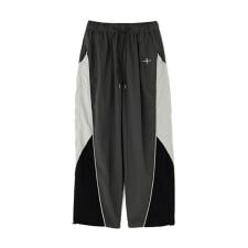NOT4NERD／ノットフォーナード／COLOUR BLOCK NYLON PANTS