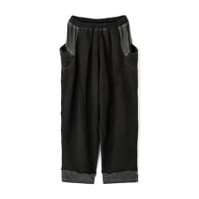 WHITELAND／ホワイトランド／ZIP WIDE SWEAT PANTS
