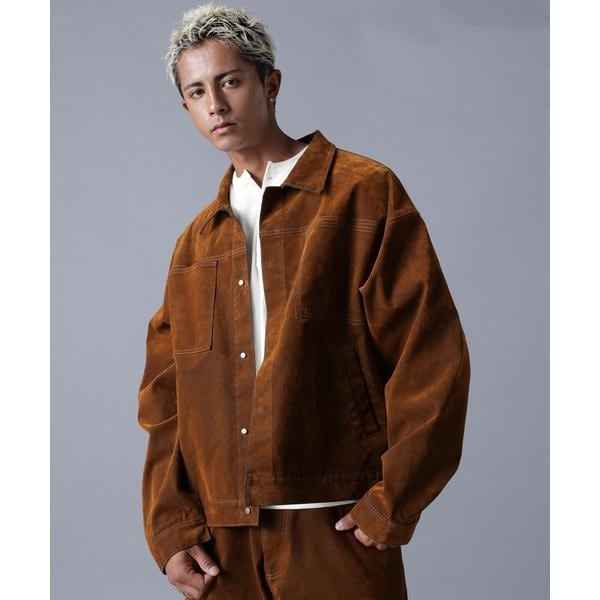 DankeSchon／ダンケシェーン／FLOCKY DENIM QUILT JACKET