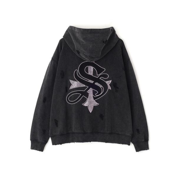 SUPPLIER／サプライヤー／Exclusive Cross Zip Hoodie Blue