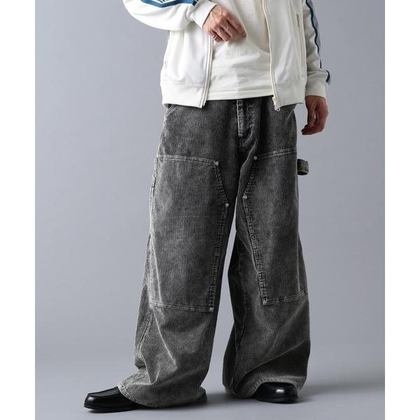 DankeSchon／ダンケシェーン／STRETCH TWILL ZIP W-POCKET WIDE