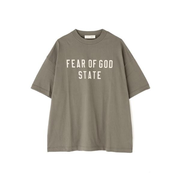 [}C]Fear of God ESSENTIALS^FOG GbZVY^90'S FIT T-SHI/GGC`s[iLHPj J[L