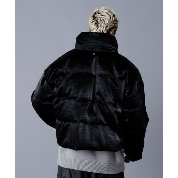 DankeSchon／ダンケシェーン／PU SHORT BLOUSON CROCODILE