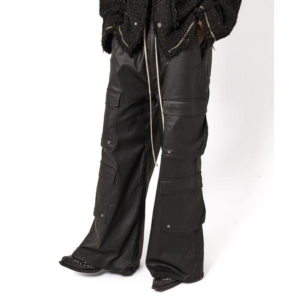 DankeSchon／ダンケシェーン／COATING ZIP POCKET PANTS