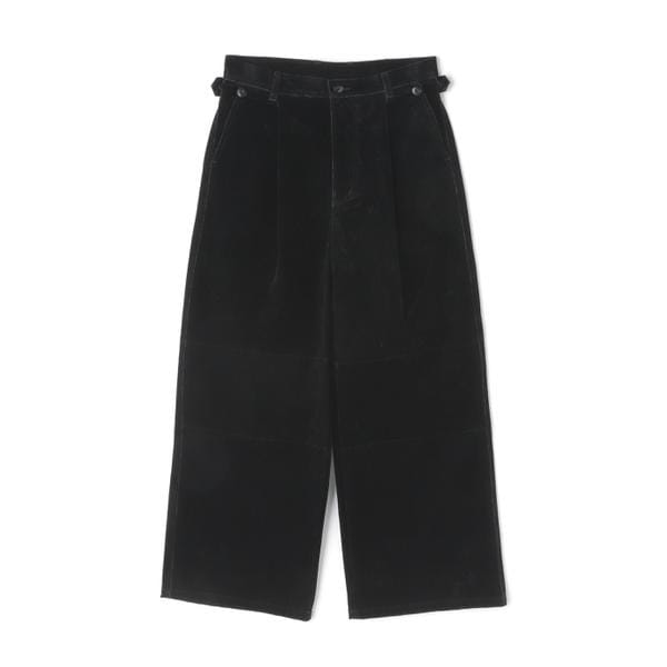 DankeSchon／ダンケシェーン／ST TWILL FLARE CARGO PANTS