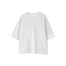 KiEMA／キーマ／HALF SLEEVE SWEATSHIRT
