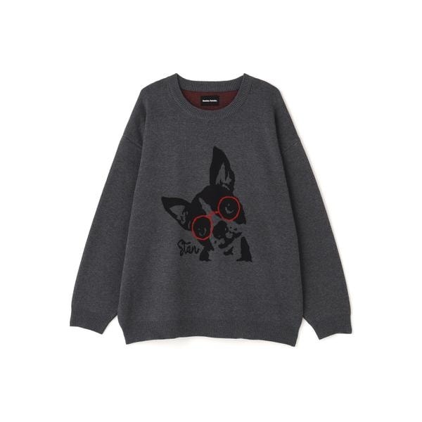 Yohji Yamamoto／ヨウジヤマモト／花柄丸首長袖