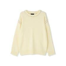 DankeSchon／ダンケシェーン／ST KNIT CREWNECK