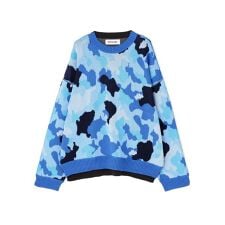 WHITELAND／ホワイトランド／CAMO LINKING KNIT