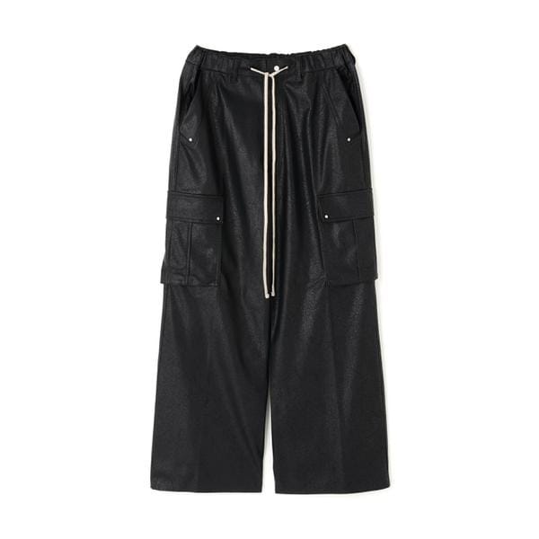 DankeSchon／ダンケシェーン／ST TWILL FLARE CARGO PANTS