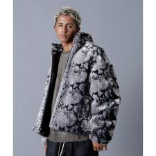DankeSchon／ダンケシェーン／ECO FUR STAND BLOUSON PISON