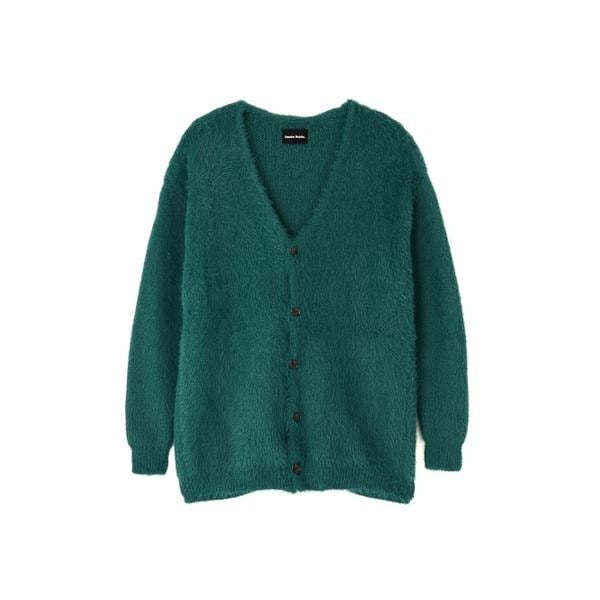 DankeSchon／ダンケシェーン／DAMAGE PIGMENT KNIT DRIVERS