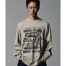 NOT4NERD／ノットフォーナード／POSTER ASHEN DAWN PIGMENT L／S T