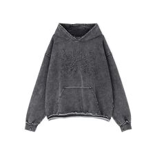 NOT4NERD／ノットフォーナード／OFFSHOOT LOGO DENIM HOODIE