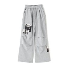 NOT4NERD／ノットフォーナード／CEMETERY PATCH PARACHUTE SWEAT