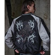 NOT4NERD／ノットフォーナード／CERBERUS SATIN SOUVENIR JACKET