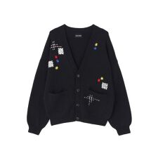 DankeSchon／ダンケシェーン／HAND STITCH KNIT CARDIGAN