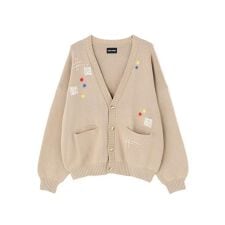 DankeSchon／ダンケシェーン／HAND STITCH KNIT CARDIGAN