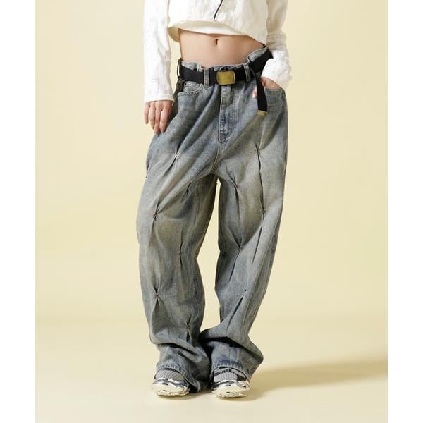 SIS／エスアイエス／LineStone Denim Pants | エルエイチピー(LHP