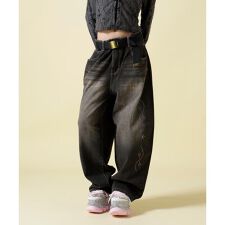 SIS／エスアイエス／Studs Denim Pants