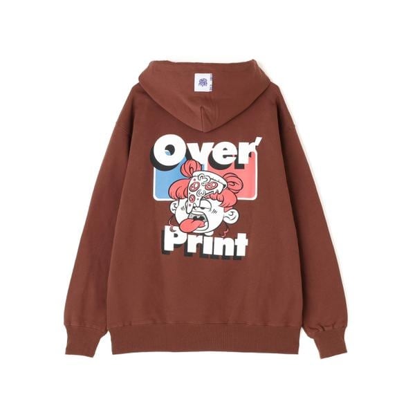overprint／オーバープリント／PIZZA HOODIE