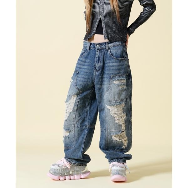 SIS／エスアイエス／Wide Denim Pants | エルエイチピー(LHP) | マルイ