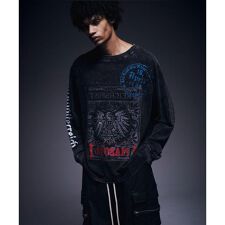 DankeSchon／ダンケシェーン／CHEMICAL RAGLAN LST STEMPEL